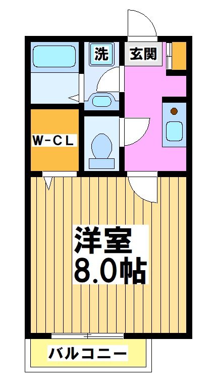【メゾンルミエール】 間取り図