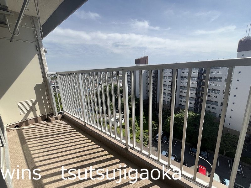 狛江ハイタウン　2号棟 ベランダ