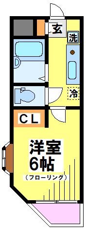 アズつつじヶ丘レジデンス 211号室 間取り