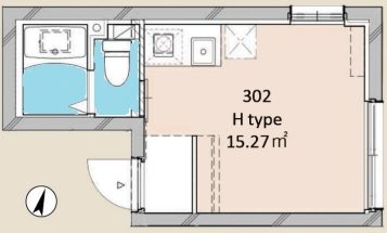 PROTO笹塚Ⅱ 間取り