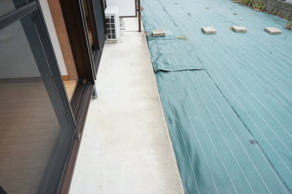 パレスのばら ベランダ