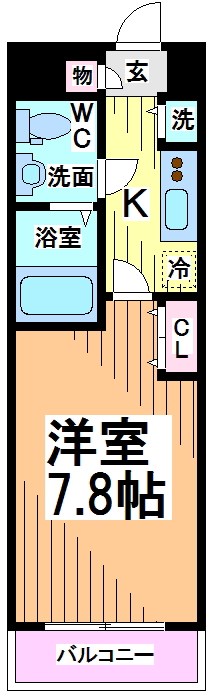 グランド・ガーラ代田橋 間取り