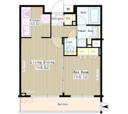 ラグゼガーデン松原 間取り