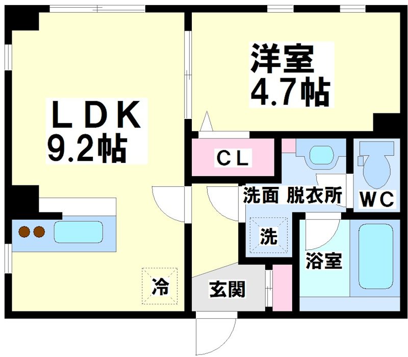 TOBE北沢 間取り