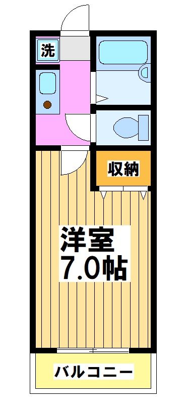 サニーパレス仙川 間取り