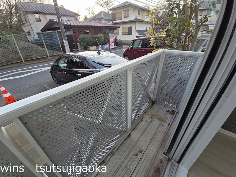 クローバービア ベランダ