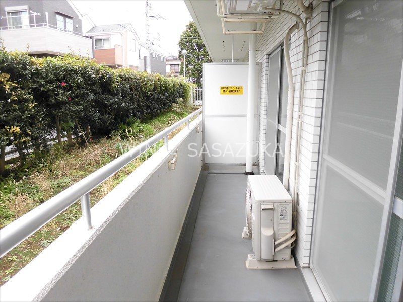 ドミールウメダ ベランダ