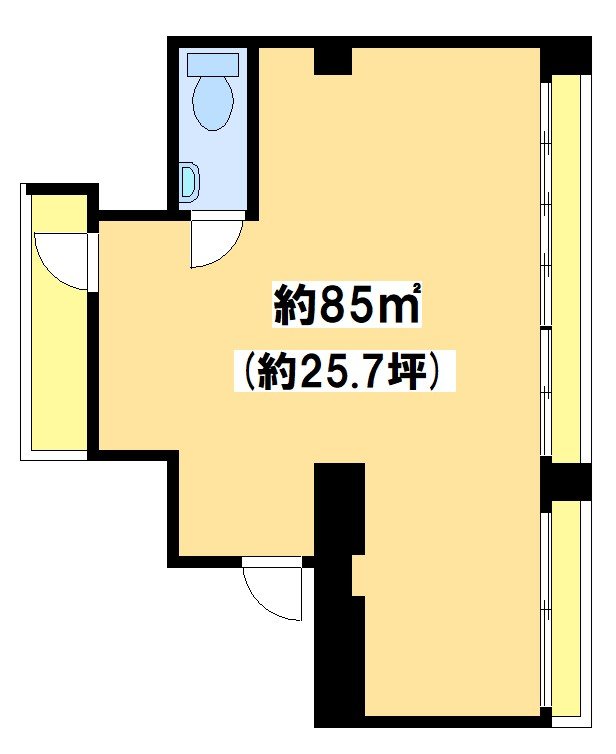 川嶋屋ビル（事務所・テナント） 間取り