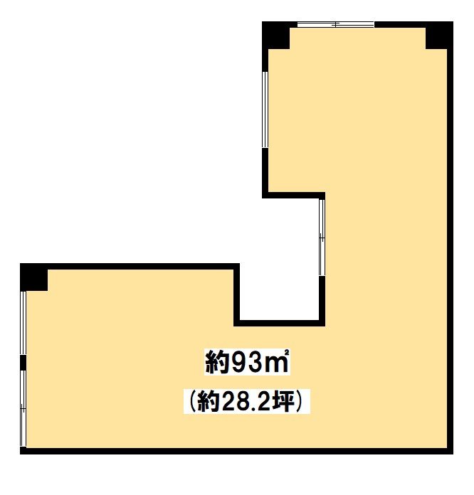 ブルーメン都（店舗・事務所） 間取り
