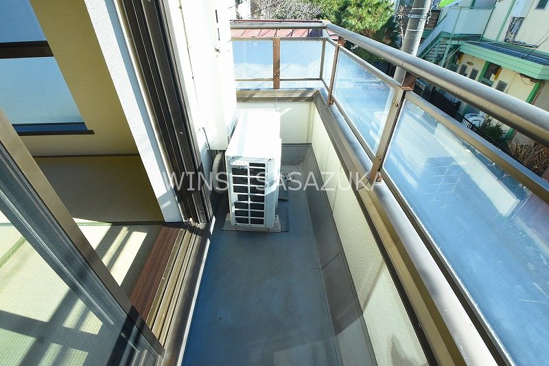 フラット羽根木 ベランダ