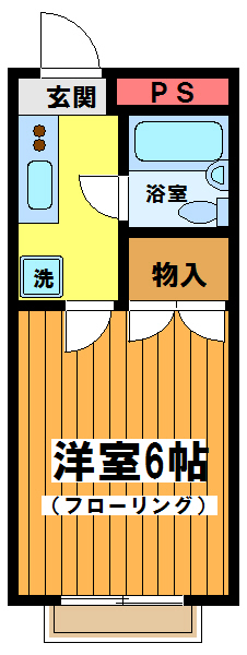 ニューコーポアゼリア（再契約型） 113号室 間取り