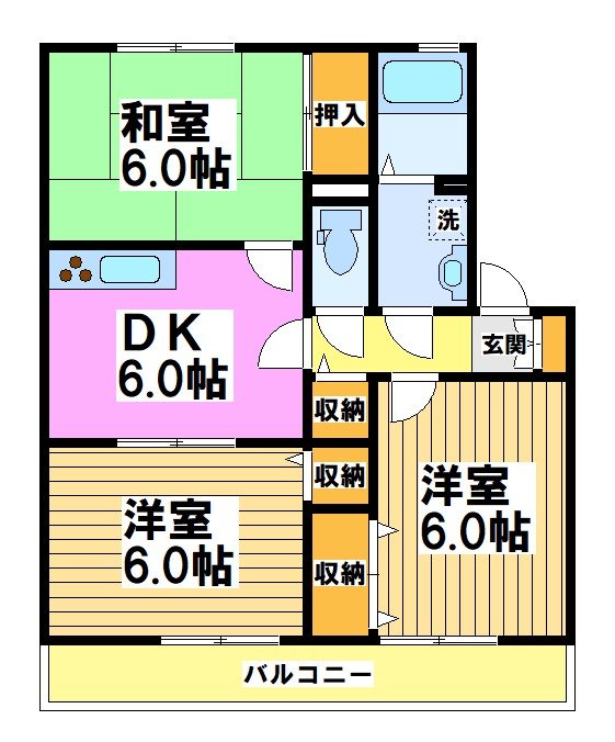 サザンクロス 間取り