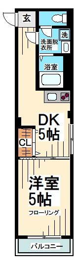 セントラル幡ヶ谷 間取り