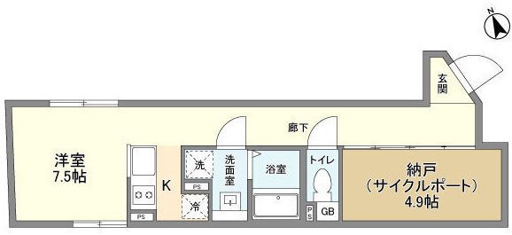 SPHERE　YOYOGIUEHARA　HILLTOP 間取り