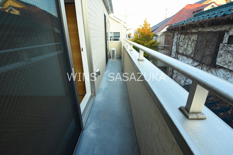 下高井戸4丁目貸家 ベランダ