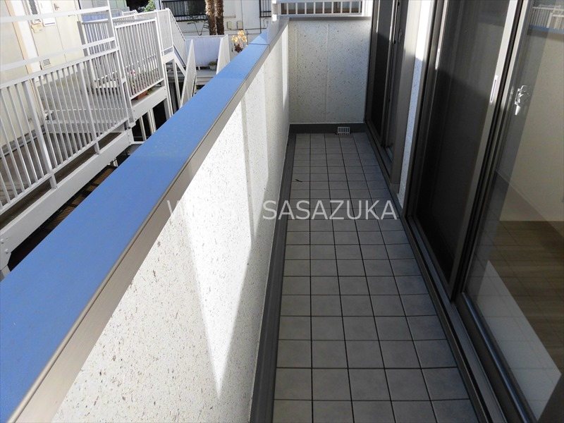 エルミタージュ桜上水南 ベランダ