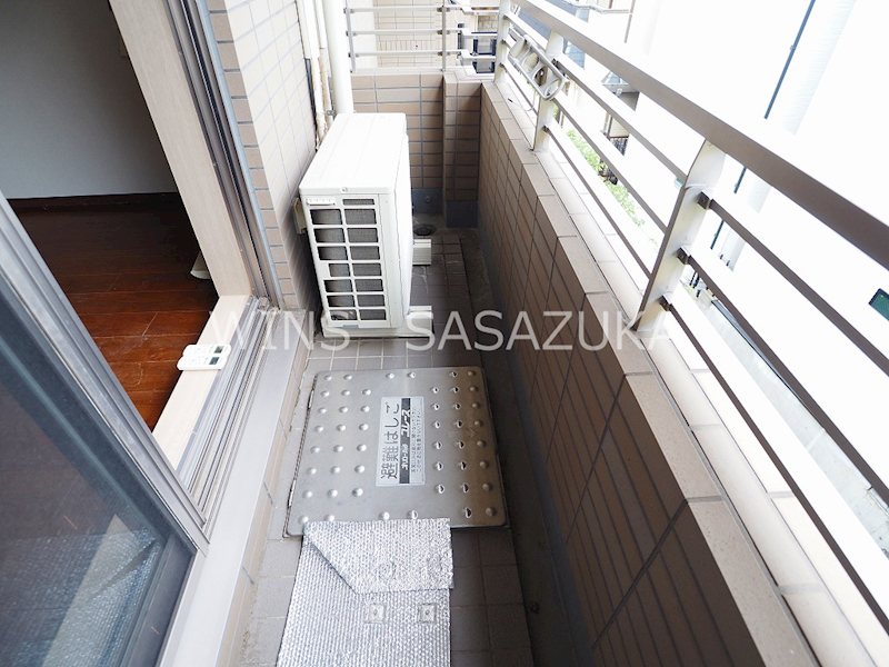 参宮橋マンション ベランダ