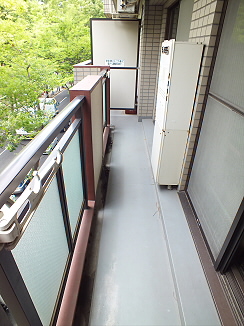 ラ・メゾン・リスブラン ベランダ