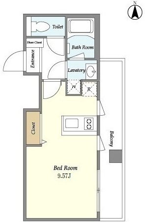 LOC'S　DAITABASHI 間取り