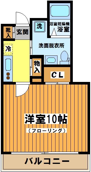 クラヴィーア仙川 間取り