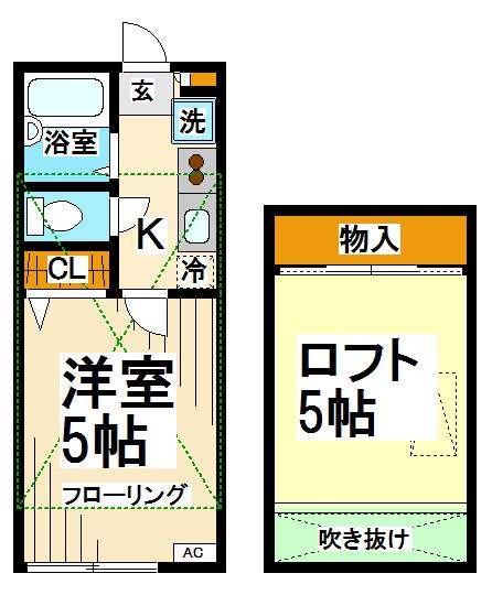 グランドール上北沢  間取り