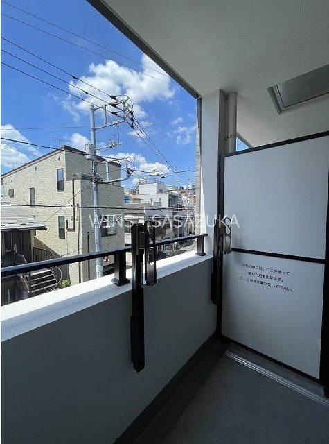 オープンブルーム渋谷本町 ベランダ