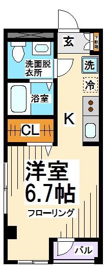 レフィナード松原  間取り