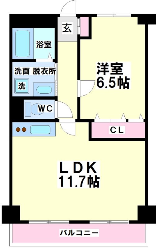 シャトー初台 間取り