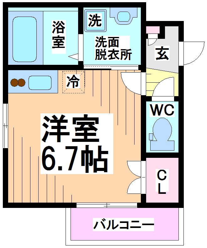 メゾンソレイユ 間取り