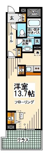 AZALETY上北沢  間取り