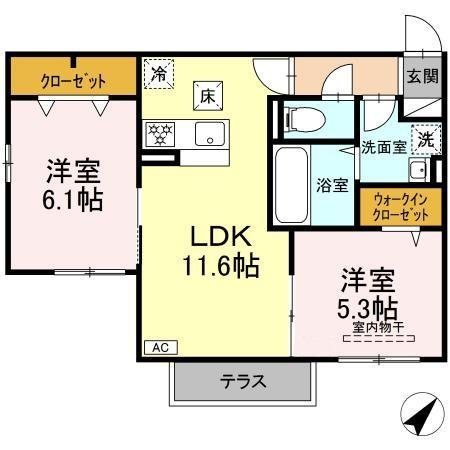 サニーサイドリバー 間取り