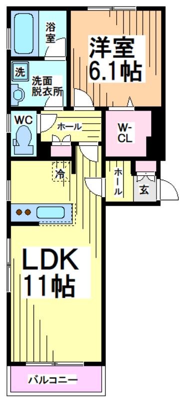 フェンネル浜田山  間取り