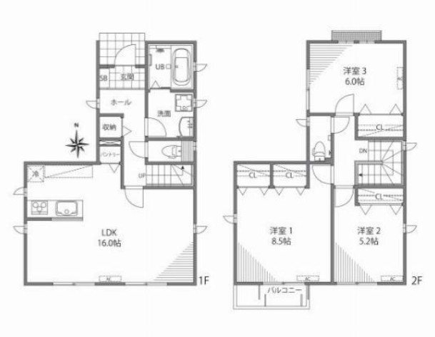 西つつじヶ丘1丁目戸建（再契約型） 間取り