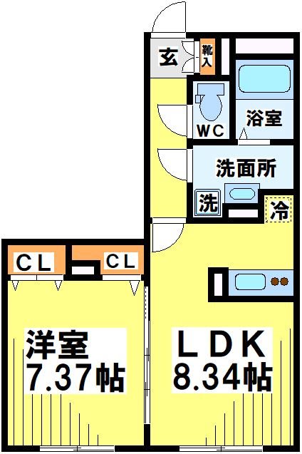 ウエストバレーⅢ 間取り