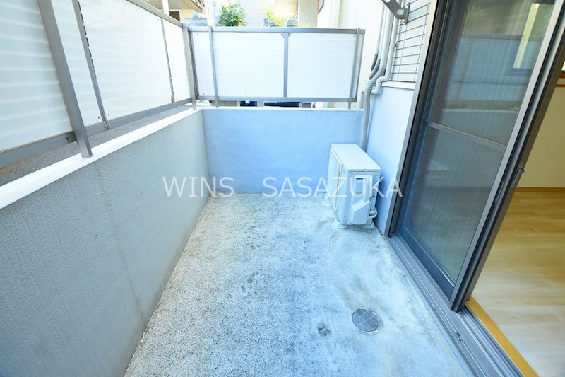 大原KYハイツⅡ ベランダ