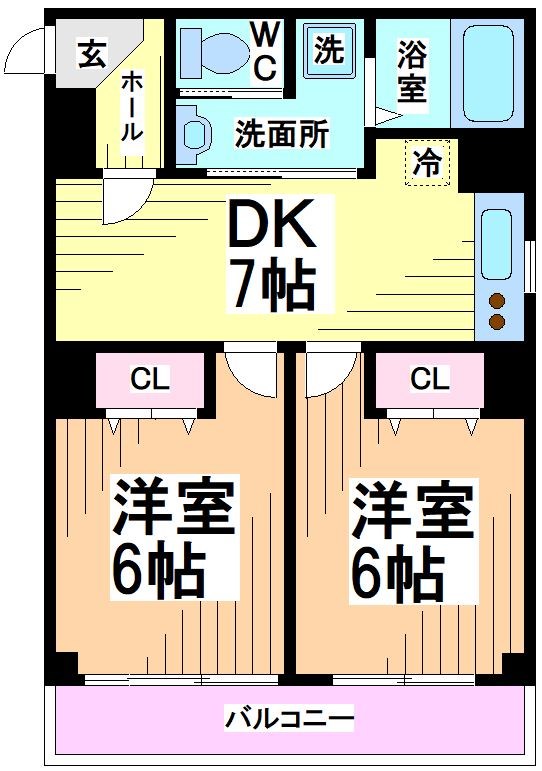 ハイツ笹塚 間取り