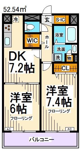 シュトラール赤堤 間取り