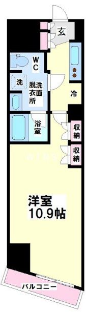 リテラス渋谷笹塚 間取り