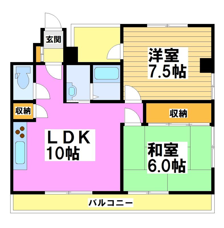 リグランド千歳烏山 間取り図