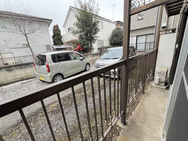 萬平ハイツ ベランダ