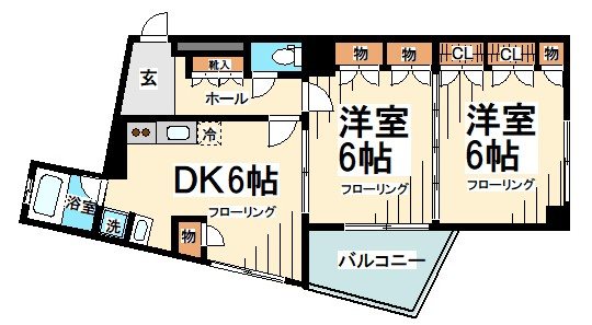 ウエルストーン石井  間取り