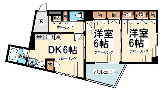 ウエルストーン石井  間取り