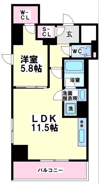 グランドゥール代々木大山 間取り