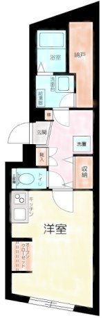 KI-FLAT永福町 間取り