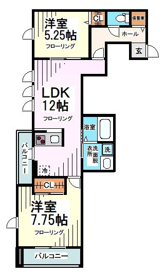 セプテムステラ笹塚 間取り