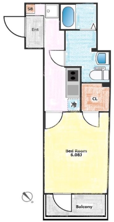 アンベリール代田橋 間取り