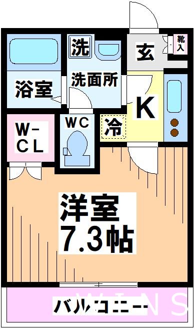 メゾンアライ六番館 間取り