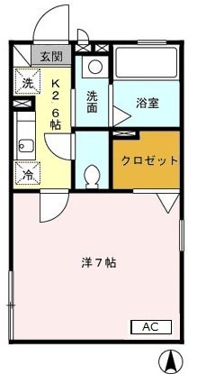 コスモハイツB 間取り