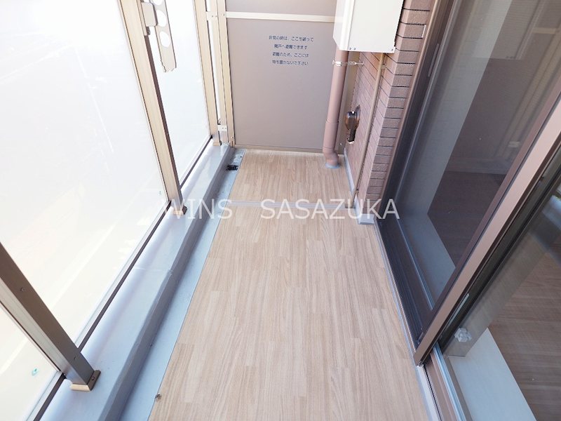 参宮橋ビューアパートメント ベランダ