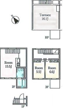 イルシエロ ラ フォレスタ  間取り